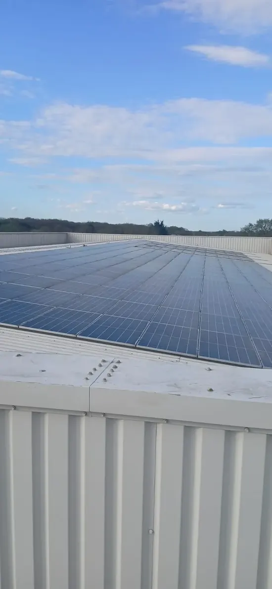 Commercial Warehouse Roof, Cladding and Gutter Cleaning - Desborough (Kettering Area) - photo 1