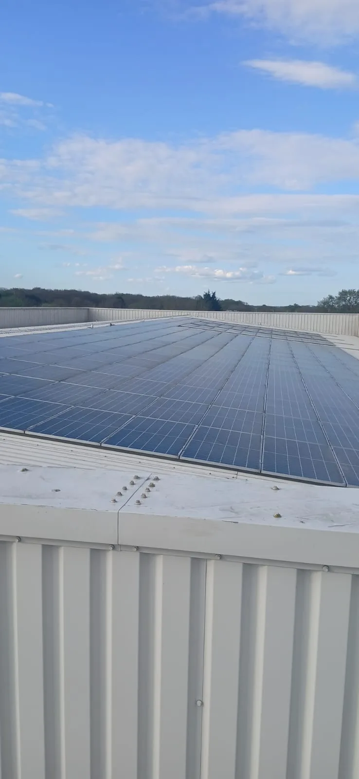 Commercial Warehouse Roof, Cladding and Gutter Cleaning - Desborough