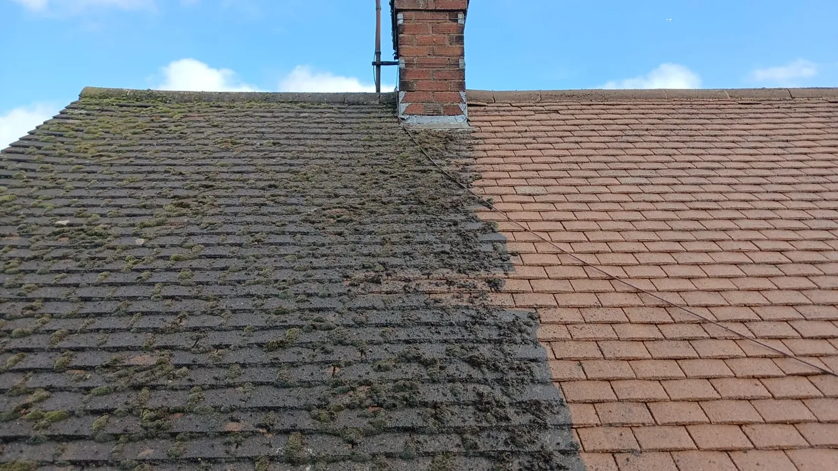 Residential Roof Cleaning - Clay and Concrete Tiles, Northampton (September 2025 - January 2026)